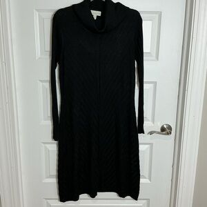 Dana Buchman Black Long Sleeve Dress Size XL